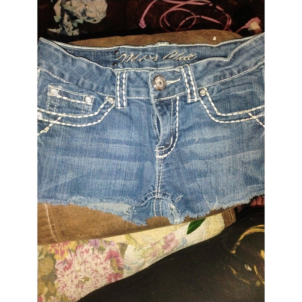 Miss Chick Daisy Duke Denim Shorts Size 3